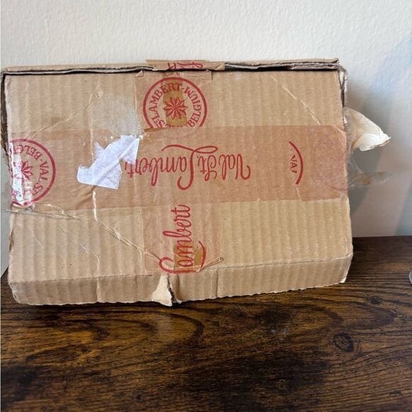 VAL ST LAMBERT Esneux Clear crystal Shot/ Port Wine Glasses Set of 6 / New - Picture 9 of 9